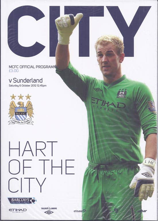 Manchester City FC v Sunderland FC